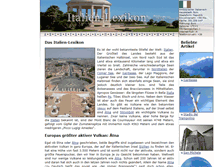 Tablet Screenshot of italien-lexikon.de